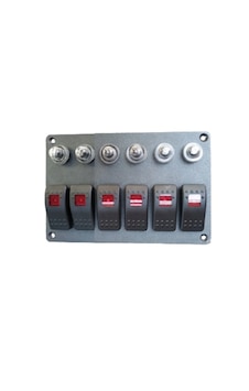 Karavan & Tekne Sigortalı Tuş Pankaravan & Tekne Sigortalı Tuş Paneli Otomatik Panel Alüminyum Gövde - 6'lıeli Otomatik Panel Alüminyum Gövde - 6'lı Karavan & Tekne Sigortalı Tuş Pankaravan & Tekne Sigortalı Tuş Paneli Otomatik Panel Alüminyum Gövde - 6'lıeli Otomatik Panel Alüminyum Gövde - 6'lı