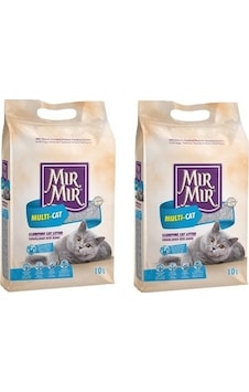 Mırmır Bentonit Multicat Kedi Kumu 2 X 10 Lt Mırmır Bentonit Multicat Kedi Kumu 2 X 10 Lt