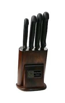 Sürbısa 61503 - Sürmene Mutfak Bıçağı Seti - 4 Lü Set Sarı Sürbısa 61503 - Sürmene Mutfak Bıçağı Seti - 4 Lü Set Sarı