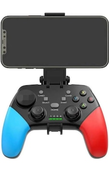 Kablosuz Oyun Kolu Telefon Tutacaklı Andorid/Apple Uyumlu iOS Nintendo-ps3-ps4-pc Bsp-g9 - Siyah
