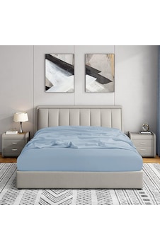 Soley Jersey %100 Pamuk Çift Kişilik 160 X 200 Lastikli Çarşaf Mavi Soley Jersey %100 Pamuk Çift Kişilik 160 X 200 Lastikli Çarşaf Mavi