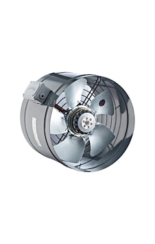Ayas 20 cm çap YBA-200-2K-M 2750 D/D 220/230 volt Monofaze Yuvarlak Kanal Tipi Aksiyel Fan