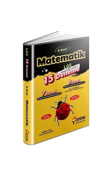 Lgs 8. Sınıf Matematik 15 Deneme Lgs 8. Sınıf Matematik 15 Deneme