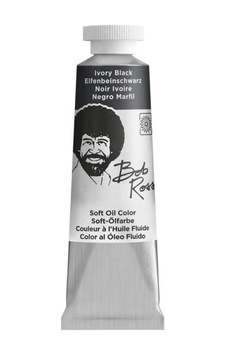 Yağlı Boya Çiçek Serisi 37ml-6707 Ivory Black Karışık, Çok Renkli