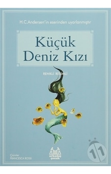 Arkadaş Yayınları Küçük Deniz Kızı Resimli Mavi Seri