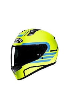 Hjc C10 Lito MC3H Kask Mavi - Sarı Hjc C10 Lito MC3H Kask Mavi - Sarı