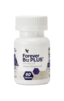 Forever B12 Plus Folik Asit ve B12 İçeren Takviye Edici Gıda 60 Tablet Forever B12 Plus Folik Asit ve B12 İçeren Takviye Edici Gıda 60 Tablet