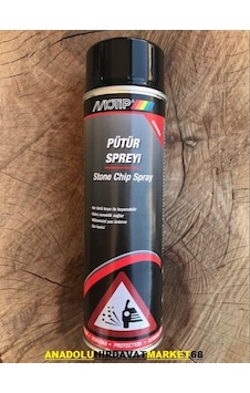 Motip 500Ml Pütür Spreyi Pütür Boyası Kaporta Korumu Pütürü Motip 500Ml Pütür Spreyi Pütür Boyası Kaporta Korumu Pütürü