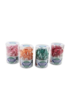 36pcs Yaysız Plastik Renkli Mandal Kutulu 5468 Çok Renkli 36pcs Yaysız Plastik Renkli Mandal Kutulu 5468 Çok Renkli