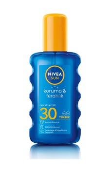Nıvea Sun Spf30 Güneş Koruyucu Vücut Spreyi 200ml, Ferahlatıcı, Suya Dayanıklı, Anında Uva Uvb Korum Sku: Mır8690010398048 Nıvea Sun Spf30 Güneş Koruyucu Vücut Spreyi 200ml, Ferahlatıcı, Suya Dayanıklı, Anında Uva Uvb Korum Sku: Mır8690010398048