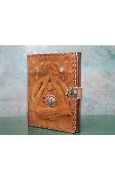 Tedar Taşlı Deri Defter Ksk3146 Najmaddin Standart