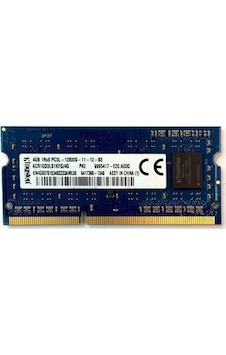 Kingston ACR16D3LS1KFG 4 GB DDR3 1600 MHz CL11 Notebook Ram Kingston ACR16D3LS1KFG 4 GB DDR3 1600 MHz CL11 Notebook Ram