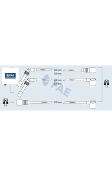 Buji Kablosu Takımı Astra F 91 98 Vectra A 88 95 1.8-2.0i 18sv-c18nz-20ne-c20ne Vectra B 1.6 16lz2 Fae 90510854 Buji Kablosu Takımı Astra F 91 98 Vectra A 88 95 1.8-2.0i 18sv-c18nz-20ne-c20ne Vectra B 1.6 16lz2 Fae 90510854