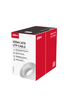 Dh-pfm920ı-6un-c U/utp 305 Metre 23awg %100 Bakır Beyaz Renk Cat6 Kablo Dh-pfm920ı-6un-c U/utp 305 Metre 23awg %100 Bakır Beyaz Renk Cat6 Kablo