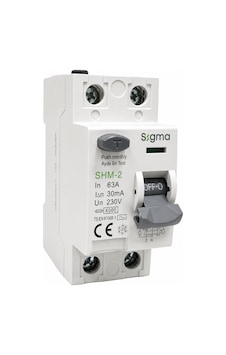 Sigma Shm2p 30ma 63a 6ka Monofaze Kaçak Akım Koruma Şalteri Sigma Shm2p 30ma 63a 6ka Monofaze Kaçak Akım Koruma Şalteri
