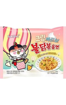 Samyang Buldak Cream Carbonara Hot Chicken Flavor 140 G Samyang Buldak Cream Carbonara Hot Chicken Flavor 140 G