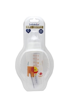 Bebedor 77302 Kulplu PP Biberon 6-18 Ay 270 ml Fil Desenli