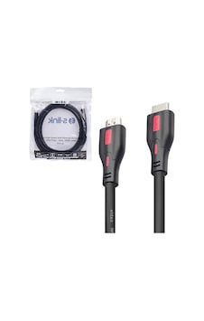 S-link SL-HDM4K13 19+1 HDMI 3 M V2.0 4K 3840 2160 60 HZ Kablo S-link SL-HDM4K13 19+1 HDMI 3 M V2.0 4K 3840 2160 60 HZ Kablo