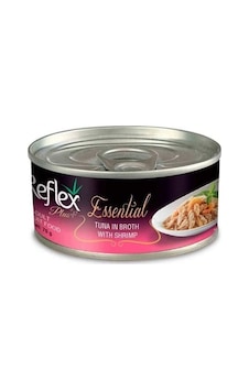 Reflex Plus Essential Ton Balıklı ve Karidesli Konserve Yetişkin Kedi Maması 70 G Reflex Plus Essential Ton Balıklı ve Karidesli Konserve Yetişkin Kedi Maması 70 G