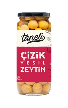 4 Adet Taneli Çizik Yeşil Zeytin 261/320 Süzme 300 G 4 Adet Taneli Çizik Yeşil Zeytin 261/320 Süzme 300 G