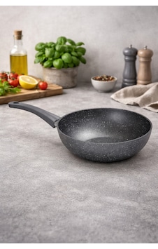 Cocinero 3211 Granit Wook Siyah 28 Cm Tek Tava Cocinero 3211 Granit Wook Siyah 28 Cm Tek Tava