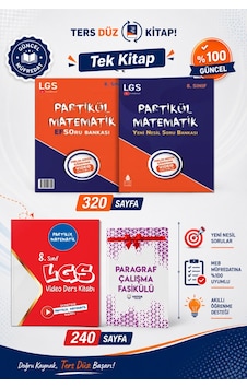 Partikül Matematik 8. Sınıf Lgs Matematik Vido Ders Kitabı + Soru Bankası Seti Partikül Matematik 8. Sınıf Lgs Matematik Vido Ders Kitabı + Soru Bankası Seti