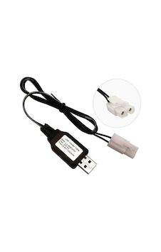 Sertec 9.6v Nı-cd / Nı-mh Oyuncak Bataryası Usb Şarj Kablosu Sertec 9.6v Nı-cd / Nı-mh Oyuncak Bataryası Usb Şarj Kablosu
