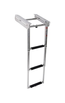 Erol Teleskopik Merdiven 3 Basamaklı Platform Altı Kızaklı 254x879 mm Erol Teleskopik Merdiven 3 Basamaklı Platform Altı Kızaklı 254x879 mm