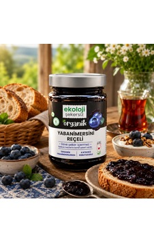 Organik Yaban Mersini Reçeli 380 Gr. Organik Yaban Mersini Reçeli 380 Gr.