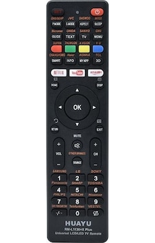 Ayt Huayu Kl Rm-l1130 X Plus Siyah Universal Tv Kumandası Ayt Huayu Kl Rm-l1130 X Plus Siyah Universal Tv Kumandası