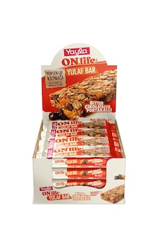 Yayla Onlife Bitter Çikolatalı Ve Portakallı Yulaf Bar 35 G X20