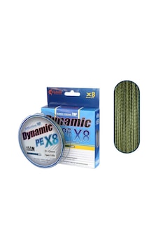 Captain Dynamic Soft PE 8 Örgü Spin İp Misina 150mt Yeşil 0.10 mm Captain Dynamic Soft PE 8 Örgü Spin İp Misina 150mt Yeşil 0.10 mm