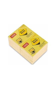 Cassa Jt-03 76 X 76 Mm Sarı Yapışkanlı Not Kağıdı - 60'lı Koli 6.000 Yaprak Cassa Jt-03 76 X 76 Mm Sarı Yapışkanlı Not Kağıdı - 60'lı Koli 6.000 Yaprak