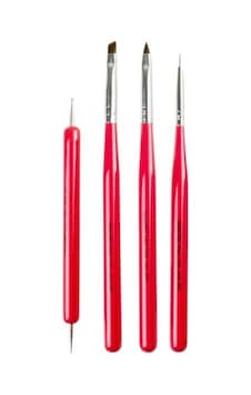 Nascita Nail Art Tırnak Süsleme Fırça Seti 4'lü Nascita Nail Art Tırnak Süsleme Fırça Seti 4'lü
