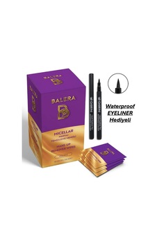 Micellar Makyaj Temizleme Mendili 30 Adet - Waterproof Eyeliner Hediyeli