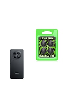 Vendas Xiaomi Redmi Note 15 4g Uyumlu Zore Cl-07 Kamera Lens Koruyucu Siyah Vendas Xiaomi Redmi Note 15 4g Uyumlu Zore Cl-07 Kamera Lens Koruyucu Siyah