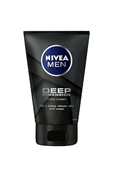 Nivea Men Deep Dimension Yüz ve Sakal Temizleme Jeli 100 ML Nivea Men Deep Dimension Yüz ve Sakal Temizleme Jeli 100 ML