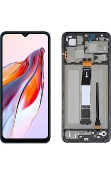 Xiaomi Uyumlu Redmi 12c Lcd Ekran Dokunmatik Siyah Çıtalı Servis