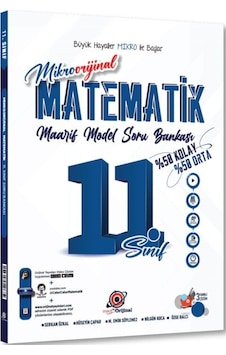 Orijinal Mikro 11. Sınıf Matematik Maarif Model Soru Bankası Orijinal Mikro 11. Sınıf Matematik Maarif Model Soru Bankası