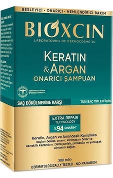 Tüm Saç Tipleri İçin Keratin Ve Argan Besleyici, Onarıcı Ve Nemlendirici Bakım Şampuanı 300 Ml Tüm Saç Tipleri İçin Keratin Ve Argan Besleyici, Onarıcı Ve Nemlendirici Bakım Şampuanı 300 Ml