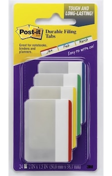 Post It Isaret Bandı 4 Renk X 6 Adet 686f 1