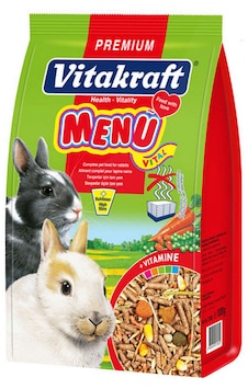 Vıtakraft - 392 - Menu Tavşan Yemı 1000 Gr X - Csmo-tex - 1 Adet Vıtakraft - 392 - Menu Tavşan Yemı 1000 Gr X - Csmo-tex - 1 Adet