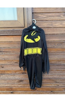 Kids Batman Çocuk Kostüm Siyah