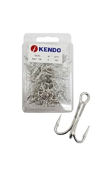 Kendo 8247 Tin Oshaunessy Treble 100 Adet 3lü Çarpma İğnesi 6 Kendo 8247 Tin Oshaunessy Treble 100 Adet 3lü Çarpma İğnesi 6