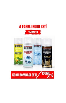 Araç Klima Koku Bombası 4 Lü Set 150 Ml Oto Klima Temizleyici Ve Kötü Koku Giderici Araç Klima Koku Bombası 4 Lü Set 150 Ml Oto Klima Temizleyici Ve Kötü Koku Giderici