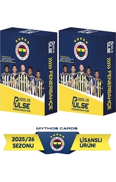 Fenerbahçe Pulse Lisanslı Futbolcu Kartları 2 Kutu 20 Adet 2025 - 2026 Sezonu Fenerbahçe Pulse Lisanslı Futbolcu Kartları 2 Kutu 20 Adet 2025 - 2026 Sezonu