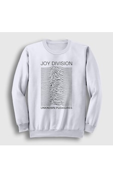 Presmono Unisex Unknown Pleasures Joy Division Sweatshirt Beyaz Presmono Unisex Unknown Pleasures Joy Division Sweatshirt Beyaz