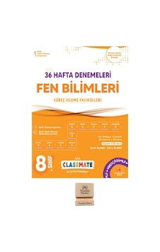 Okyanus Lgs 8. Sınıf Classmate Fen Bilimleri 36 Hafta Deneme + Telefon Standı Okyanus Lgs 8. Sınıf Classmate Fen Bilimleri 36 Hafta Deneme + Telefon Standı