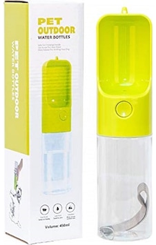 Pet Outdoor Taşınabilir Kedi Köpek Seyahat Suluğu 450 ML