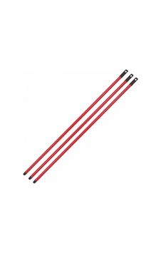 Diyarı Fırsat Kırmızı Metal Fırça Sapı 110 Cm 8 Gen Ve 12 Gen 25'li Paket